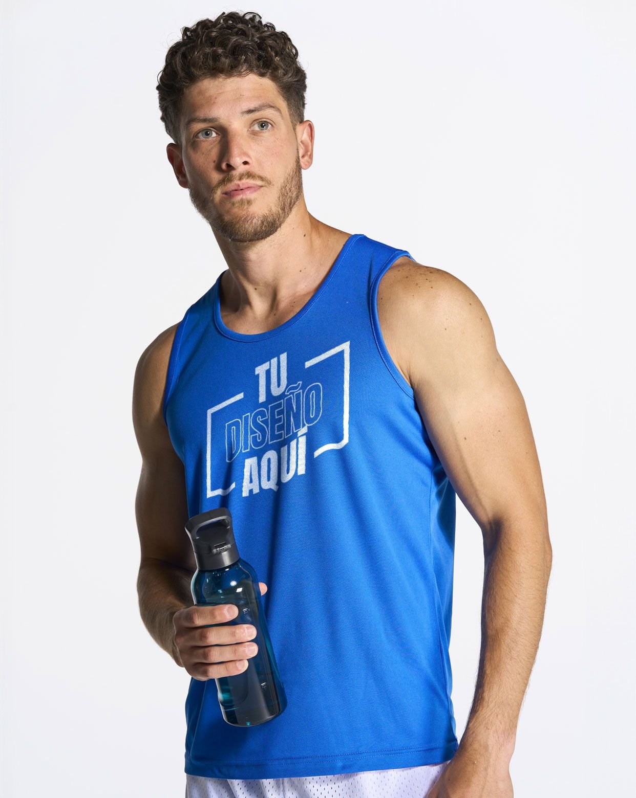 Camiseta deportiva para hombre sin mangas personalizada DTF SPORTARBM