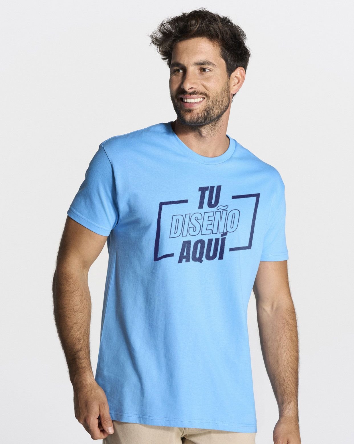 Camiseta básica Unisex de manga corta personalizada DTF TSRA150