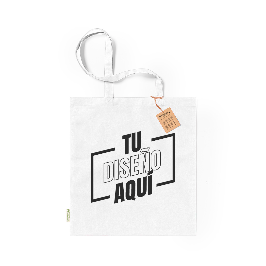 Bolsa de tela personalizada DTF Algodón orgánico 140g/m2 KLIMBOU