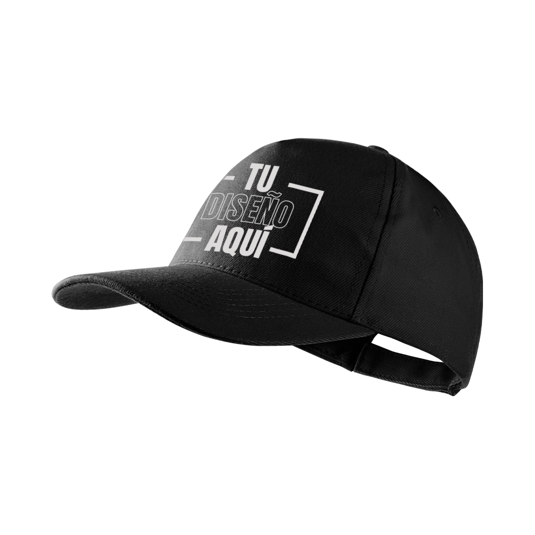 Gorra 5 paneles algodón peinado personalizada DTF BAYON